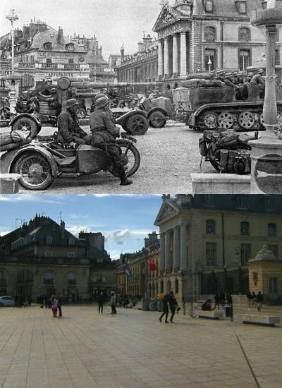 tmsz - Dijon w czasie wojny i dziś
cała galeria
#fotohistoria #francja #dijon