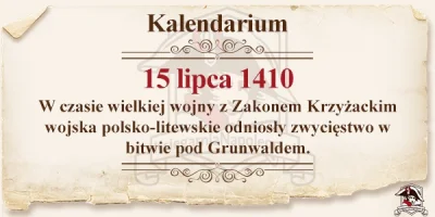 ksiegarnia_napoleon - #grunwald #krzyzacy #zwyciestwo #jagiello #bitwa #kalendarium