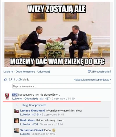 intruzzz - #heheszki #humor #kfc #marketing #socialmedia #facebook