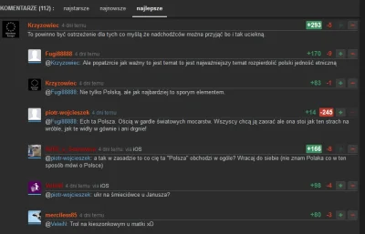 Usmiech_Niebios - > ak się zastanawiam co ta Polska zrobiła wszystkim "postępowym oby...