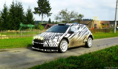 madmen - Dalszy ciąg intensywnych testów - Skoda Fabia R5 :) Szkoda, że jeszcze zamas...