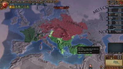 mac3 - #europauniversalis4 #eu4 Próby wbicia Mare Nostrum. Na razie szło wszystko ład...