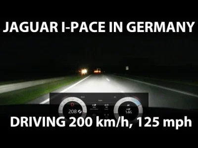 L.....m - Jaguar I-Pace 208 km/h - do odcięcia na autobahnie

W porównaniu do Model...