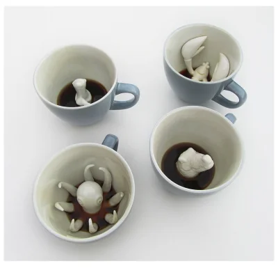 chato - #pokakubek: Creature Cups http://www.etsy.com/people/creaturecups - fajne, al...
