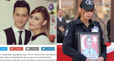pozzytywka - Po lewej, Şehit Furkan (23 l.) który zginął w ataku bombowym w #turcja w...