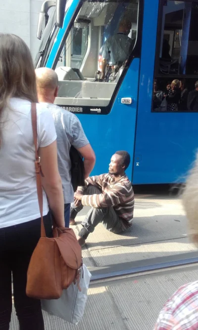 M4RC1N - #krakow #mpk #nigga 
Tramwaje nie jeździły ulicą Basztową. Wszystko przez c...