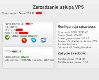 WutkaBXL - Serwer VPS w Biznes-Host ważny jeszcze 289 dni.
Zwycięża jedna z osób któ...