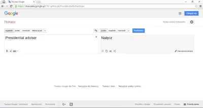 plainview - Google translator zaindeksował sobie konkretnie Nałęcza
#googletranslato...