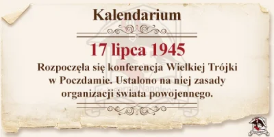 ksiegarnia_napoleon - #konferencja #poczdam #wielkatrojka #kalendarium