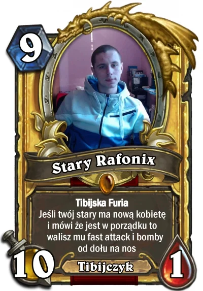 kiedyciachbajera - Chudy byk
PatoKarty Hearthstone
#patostreamy #rafonix