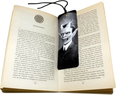 lunatikka - Zaskakująca zakładka do książki 3D #diabel Zapraszamy do LunaMarket.pl