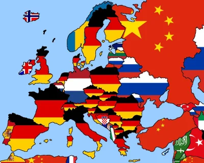 A.....1 - Największy partner danego państwa w imporcie.

#mapy #ciekawostki #europa...