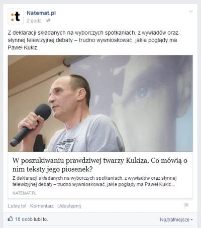 mambalaga - @mambalaga: Dodaję na poparcie tezy świeżutki tekst, akurat innego gościa...