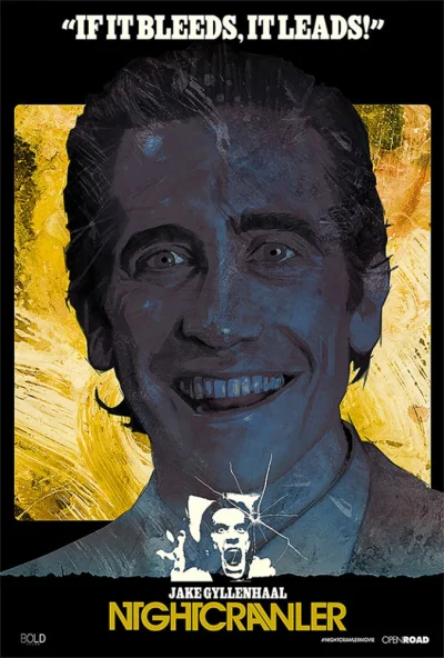 Joz - You have to make the money to buy a ticket.

#plakatyfilmowe #nightcrawler