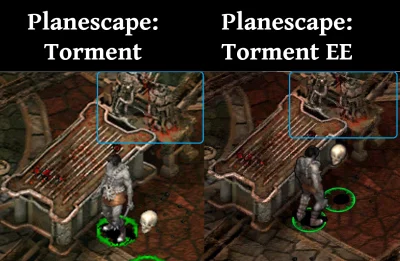 Bethesdasucks - Na obrazku niżej znajdziecie porównanie Planescape Torment vs. Planes...