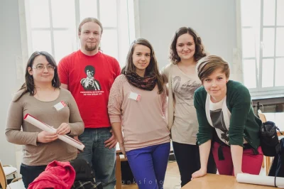 Anks - o, to mój team na #railsgirlswarsaw ;D #pokaanks