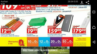 Tomek72222 - Od jutra w Auchan ciekawe powerbanki

#promocje #auchan