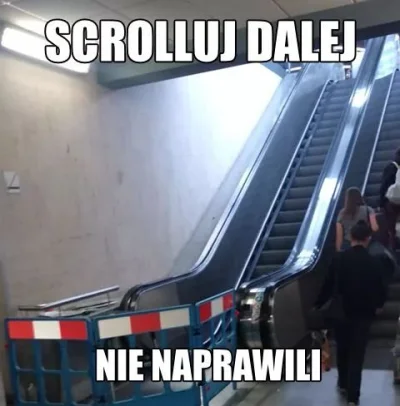 takisobiesmieszek - Odpowiadając na pytanie czy schody ruchome na dworcu w Katowicach...