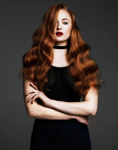 kwasnydeszcz - girl crush (｡◕‿‿◕｡) #ladnapani #girlcrush #pieknerzeczy #sophieturner