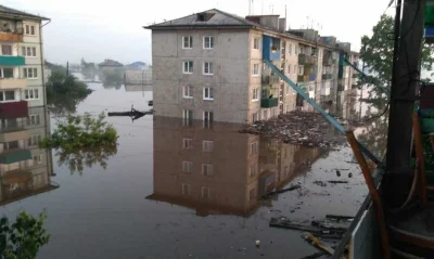 idzii - Tymczasem w obwodzie irkuckim w Rosji nawiedziła ogromna powódź, co za apokal...