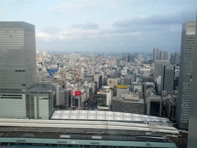ama-japan - #japan #japonia #tokyo widoczek ponad stacją Tokyo