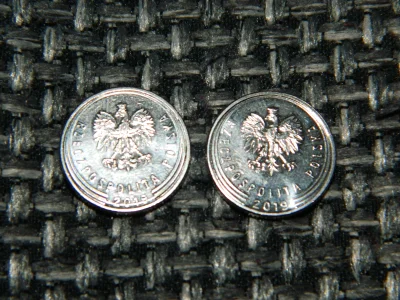 Altru - #numizmatyka #monety 

Dwie monety 20gr. Jedna to destrukt warty trochę wię...
