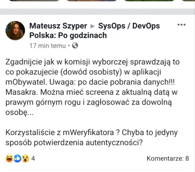 Kszyh - #wybory @niebiezpiecznik
Idąc za ciosem tego posta, poszedłem zagłosować z m...