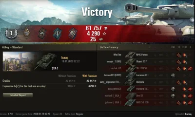 kuraku - Pozdro dla gracza bLnq( ͡° ͜ʖ ͡°) GG wp. Jak ten EBR generalnie?
#wot #worl...