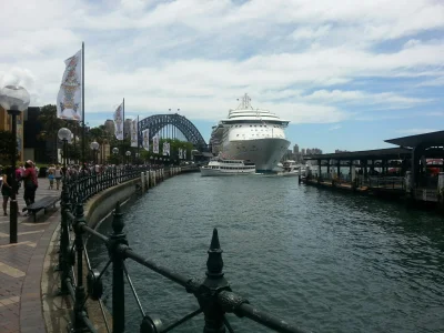 eteriusz - #Australia #itsbeautiful Harbor bridge w Sydney + wycieczkowiec.