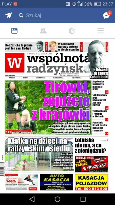 voojcik - Mirki, co ja czytam. Na fanpage wspólnoty Radzyńskiej (miasteczka z którego...