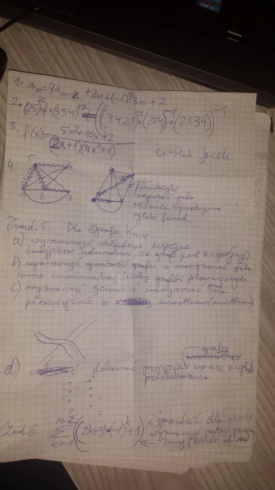 jacor - Mirki potrzebuję pomocy z takimi zadaniami w #studbaza z matematyki dyskretne...