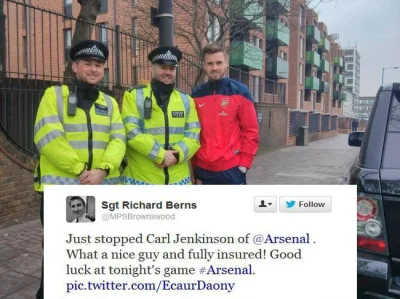 ryzu - Carl Jenkinson zawodnik Arsenalu został zatrzymany przed meczem z Hull przez p...