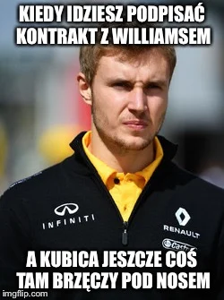 WypadlemZKajaka - Wybaczcie, musiałem ;)
#kubica