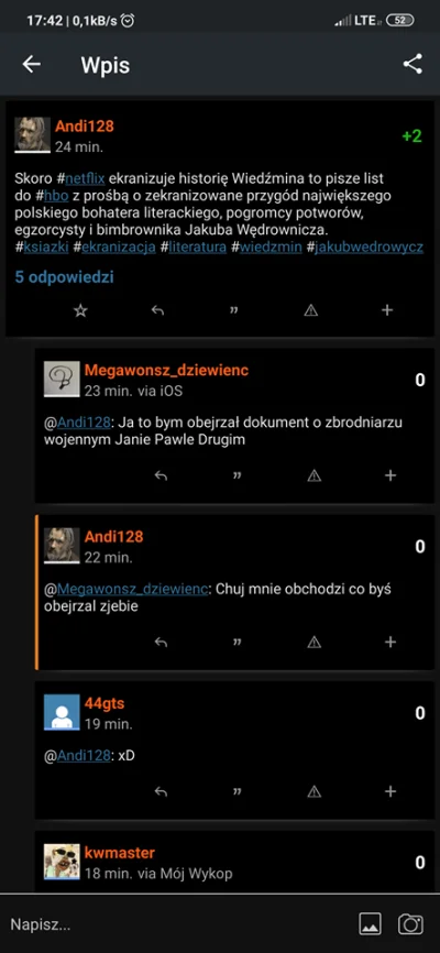 wallygatorrrr - Nie wiem czemu ale trochę z tego śmiechłem ( ͡º ͜ʖ͡º)

#wykop polsk...