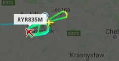 zas3k - z powodu mgły w okolicach Lublina już dobre kilkanaście minut dwa samoloty kr...