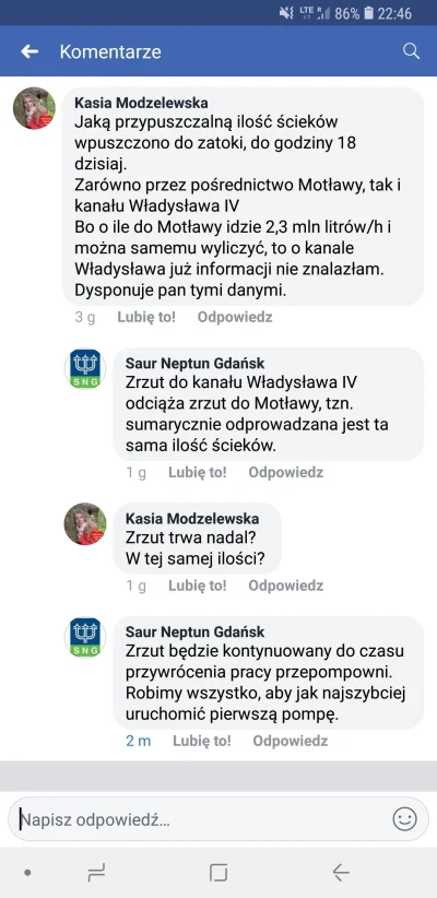 Optymistik - Czyli Motława jest wciąż "uzdatniania"...