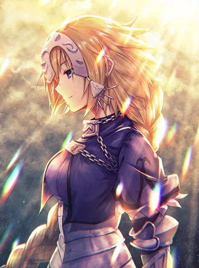 l.....f - #randomanimeshit #fate #fategrandorder #fateapocrypha #ruler #jeannedarc #p...