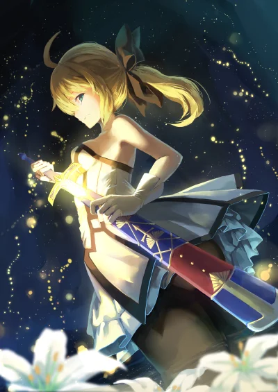 Sentox - #randomanimeshit #fate #fategrandorder #saber #saberlily #girlsandsword #yut...