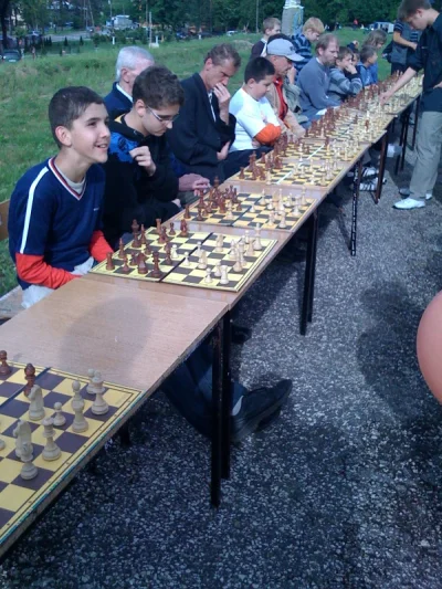 Pobe - Symultana szachowa na #festyn.ie.