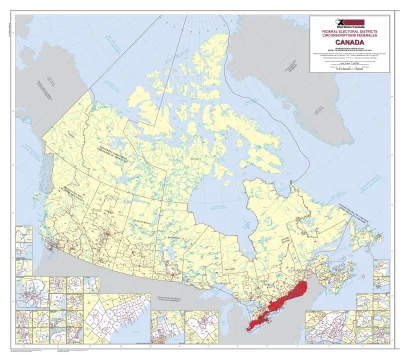 enforcer - Połowa z populacji Kanady żyje w czerwonej części.
#ciekawostki #mapporn #...