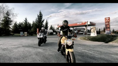 el3m - #motocykle #fz6 #r1 Wiosenna przejażdżka, można hejcić :) #paciaki #moto