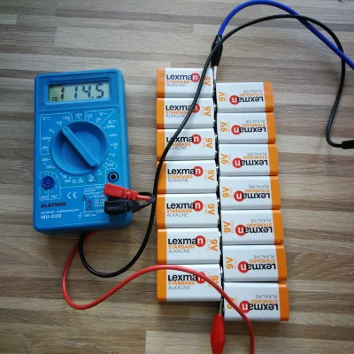 m_silvus - #jebnieczyniejebnie 
#diy #elektrykapradnietyka 114V DC - bateria po domow...