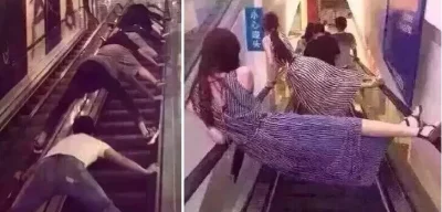 bartiboro - po wypadku na ruchomych schodach w Chinach...( ͡º ͜ʖ͡º)
#chiny #schodyru...