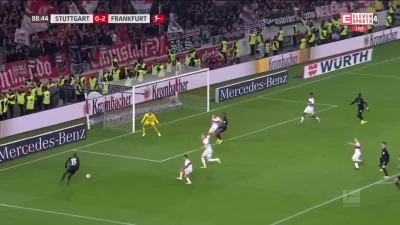 nieodkryty_talent - Stuttgart 0:[3] Eintracht Frankfurt - Nicolai Müller
#mecz #golg...