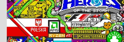 Nameinprogress - /r/Place dobiegło końca, tak wygląda nasza flaga:
#reddit #redditpl...