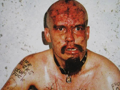 Buytheticket - @zlydzien: 

GG Allin ochszczony jako Jesus Christ Allin, był niezwy...