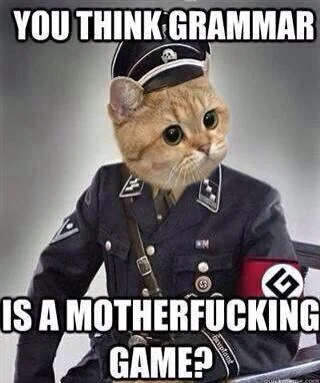 Cesarz_Polski - @lechwalesa: a ja proszę żebyś nauczył się gramatyki, bo to nie #!$%@...
