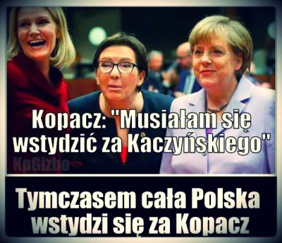 abcom - @Ofszorowiec: Kopaczowa musiała się wstydzić za Kaczyńskiego w Brukseli! Mówi...