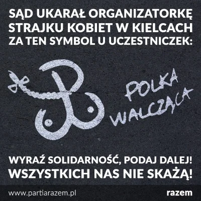 lewactwo - Sąd Rejonowy w Kielcach skazał dziś organizatorkę Strajku Kobiet (Ogólnopo...