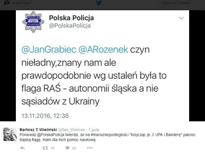 mmp_ - Rzecznik Legii Warszawa zaczał prowadzić twittera Polskiej Policji. 
Flage na...